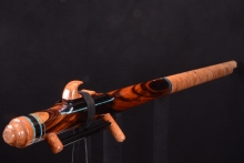 Ironwood (desert) Native American Flute, Minor, Bass G-3, #G33I